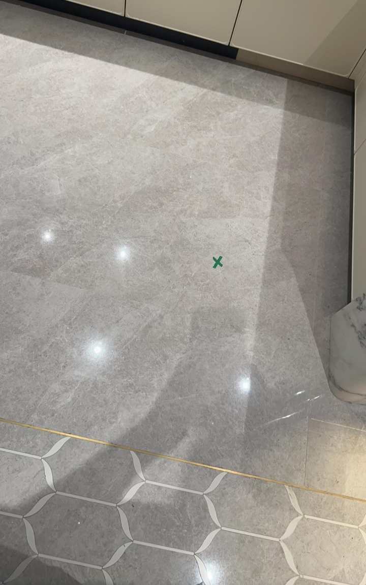 长春验房现场照片 · 厨房 · 地砖空鼓